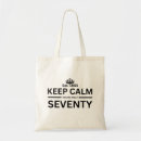 Search for 70th birthday tote bags Seventy