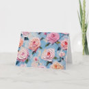 Search for blank floral note cards Thinking of you
