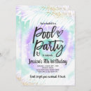 Search for summer pool party invitations Tropical