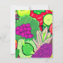 Search for vegetable note cards Colourful