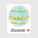 Search for watercolor space stickers First birthday