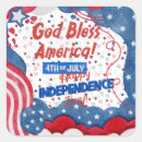 Search for bless america stickers 4th of july