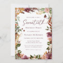 Search for autumn 70th birthday invitations Boho