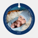 Search for love you to the moon and back christmas tree decorations Blue