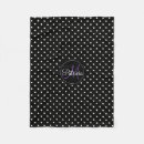 Search for black white polka dots blankets Elegant