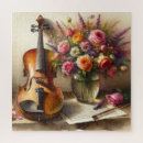 Search for violin puzzles Flowers