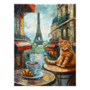Search for french cafe posters Eiffel tower