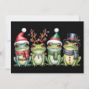 Search for cute frog christmas cards Winter