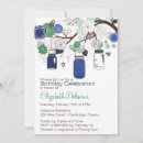 Search for mason jar birthday invitations Flowers
