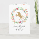 Search for unicorn birthday cards Girl
