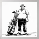 Search for caddy art Golfer