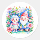 Search for gnome illustration stickers Floral