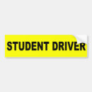 Search for driving school bumper stickers Learning to drive