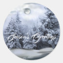 Search for snow covered trees stickers Peaceful