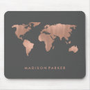 Search for world map mousepads Continents
