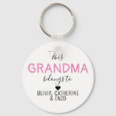 Search for this grandma belongs to key rings Pink
