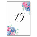 Search for blue flower table cards Elegant