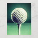 Search for golf ball postcards Sport