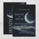 Search for crescent moon wedding invitations Stars