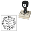 Search for christmas wreath rubber stamps Hand drawn