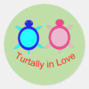 Search for cute animal couple stickers Blue