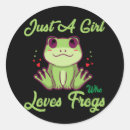 Search for lovely frog stickers Cartoon