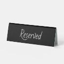 Search for reserved seating signs Script
