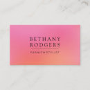 Search for blend business cards Pink