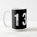 Search for number 13 mugs Thirteen