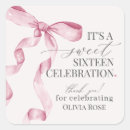 Search for sweet 16 birthday party stickers For kids