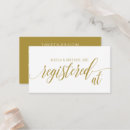Search for bridal registry Typography