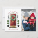Search for front door christmas cards Home for the holidays