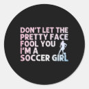 Search for womens soccer stickers Striker