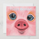 Search for pig smile cards Happy