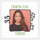 Search for thirty fifth birthday stickers 35 years old
