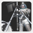 Search for space explorer stickers Illustration