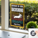 Search for beware of dog signs Dachshund