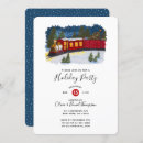 Search for train christmas invitations Winter