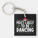 Search for dance key rings Xmas