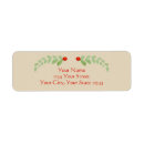 Search for holly return address labels Country