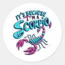 Search for scorpio zodiac sign stickers Vintage