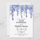 Search for wisteria birthday invitations For her