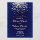 Search for silver confetti wedding invitations White