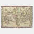 Search for world map blankets Countries