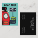 Search for trips business cards Vacation