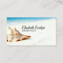 Search for shells business cards Beach