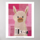 Search for llama posters Pink