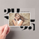 Search for typography graduation invitations High school