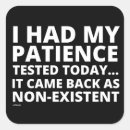 Search for funny test stickers Sarcasm