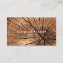 Search for logging business cards Wood